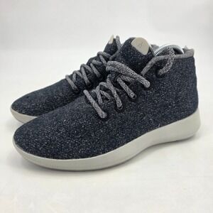 ALLBIRDS WOOL RUNNER MIZZLE SHOES WOMENS SIZE 9 GRAY HEATHERED MID TOP COMFORT